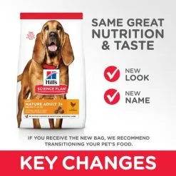 Hill's Adult Mature 7+ Light - Kip -Hill's Winkel Online 171488 atf11 52742026169 key changes 5 5 g