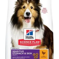 Hill's Hill’s Science Plan Adult Sensitive Stomach & Skin Kip 14kg