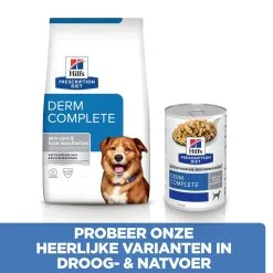 Hill's Prescription Diet Derm Complete Hondenvoer 12x370 G Blik -Hill's Winkel Online 52742038865 5 NL