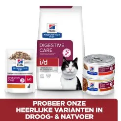 Hill's Hill’s Prescription Diet I/D – Kattenvoer Met Zalm – Maaltijdzakjes 12x85g -Hill's Winkel Online 52742040257 5 NL