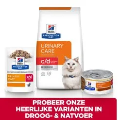 Hill's Hill’s Prescription Diet C/D – Kattenvoer Met Kip – Anti-Stress – 8kg -Hill's Winkel Online 52742043807 5 NL