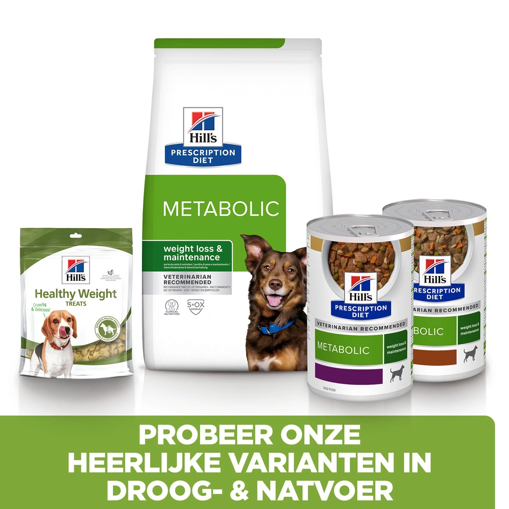 Hill's Prescription Diet Metabolic Weight Management Hondenvoer Met Lam & Rijst 1.5kg 8 Hill's Prescription Diet Metabolic Weight Management Hondenvoer Met Lam & Rijst 1.5kg - Afbeelding 6