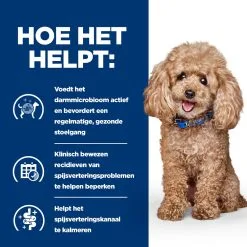Hill's Hill’s Prescription Diet Gastrointestinal Biome Mini Hondenvoer Met Kip 3kg -Hill's Winkel Online 52742045597 3 NL