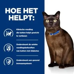 Hill's Prescription Diet M/D Diabetes Care Voor Kat 12x85g -Hill's Winkel Online 52742053776 3 NL