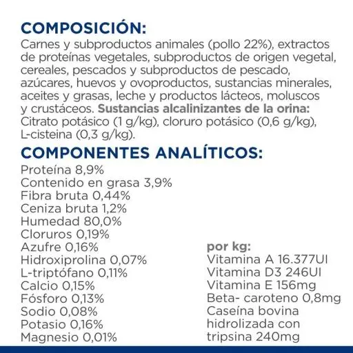 Hill's Buste HPD Feline C / D Urinaria Da Stress Pouch 85 Gr 4 Hill's Buste HPD Feline C / D Urinaria Da Stress Pouch 85 Gr - Afbeelding 2
