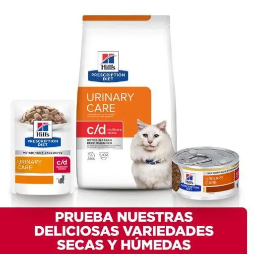 Hill's Buste HPD Feline C / D Urinaria Da Stress Pouch 85 Gr 6 Hill's Buste HPD Feline C / D Urinaria Da Stress Pouch 85 Gr - Afbeelding 4