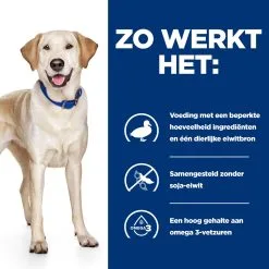Hill's Prescription Diet D/d Food Sensitivities Hondenvoer Met Eend & Rijst 1.5kg -Hill's Winkel Online 52742917900 2 NL