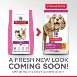 Hill's Canine Senior 11+ Small & Miniature Original -Hill's Winkel Online 62899 atf12 52742283005 packaging transition 3 g
