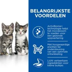 Hill's Science Plan Kitten Perfect Digestion Met Kip En Bruine Rijst Kattenvoer 10kg -Hill's Winkel Online Hills Science Plan Kitten Perfect Digestion 3 NL