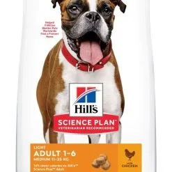 Hill's Hill’s Science Plan Adult Light Medium Breed Kip 2,5kg