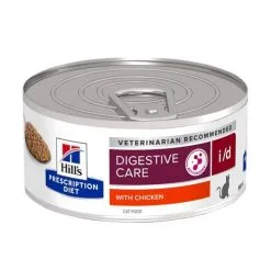 Hill's Prescription Diet I/d Feline Zalm Active Biome + 24 X 156 Gram Blikken