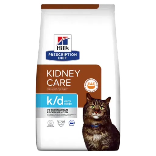 Hill's Prescription Diet K/D Early Stage Feline Met Kip
